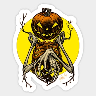 Autumn People 7: Pumpkin Sticker